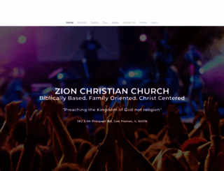 zionchicago.net screenshot