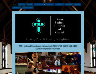 zionchurchucc.org screenshot