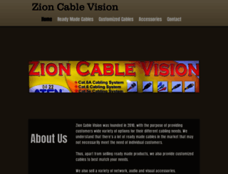 zioncv.com.sg screenshot