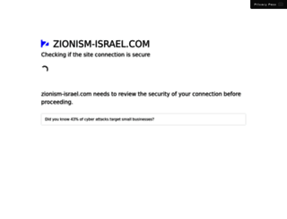 zionism-israel.com screenshot