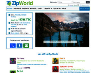 zip-world.fr screenshot