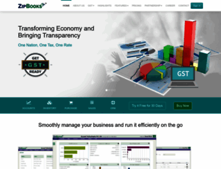zipbooks.in screenshot