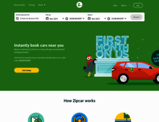 zipcar-be.mention-me.com screenshot