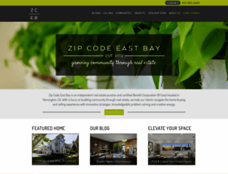 zipcodeeastbay.com screenshot