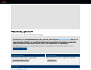 zipcodesph.com screenshot