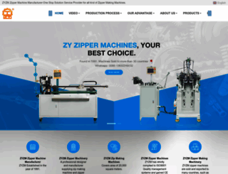 zipper-machines.com screenshot
