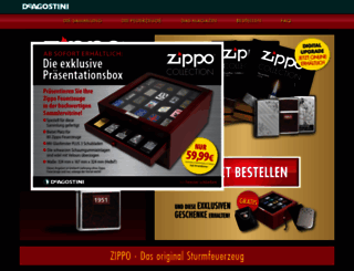 zippo-sammlung.de screenshot