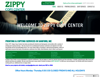 zippycopycenter.com screenshot