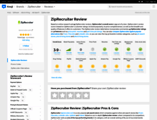 ziprecruiter.knoji.com screenshot