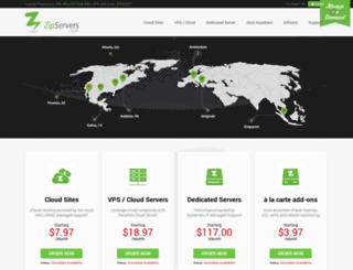 zipservers.com screenshot