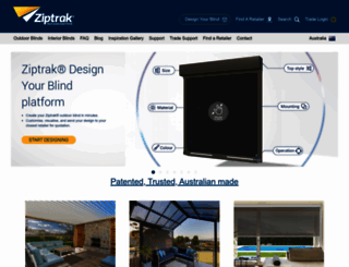 ziptrak.com.au screenshot