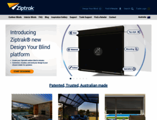ziptrak.com screenshot