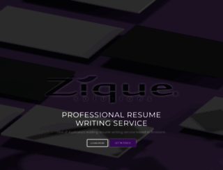 zique.com.au screenshot