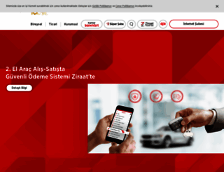 ziraatbank.com screenshot