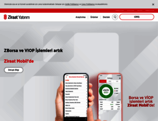 ziraatyatirim.com.tr screenshot