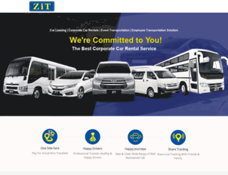 zitcarrental.com screenshot