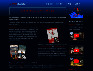 zither.com.au screenshot