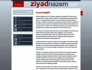 ziyadnazem.com screenshot