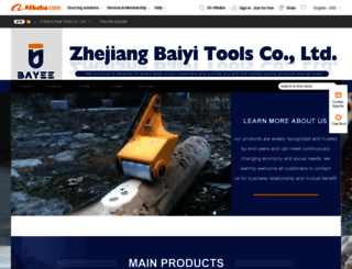 zjbayee.en.alibaba.com screenshot