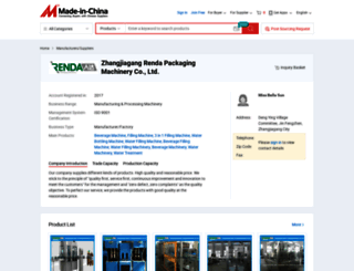 zjgrenda.en.made-in-china.com screenshot