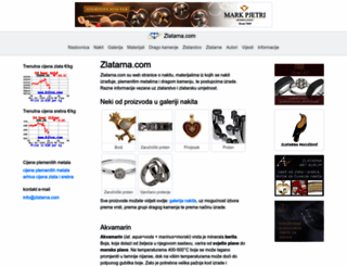 zlatarna.com screenshot