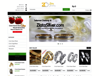 zlatasilver.com screenshot