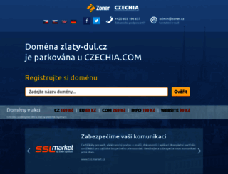 zlaty-dul.cz screenshot