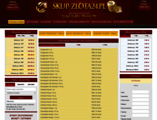 zlotoeuropy.pl screenshot