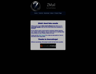 zmail.sourceforge.net screenshot