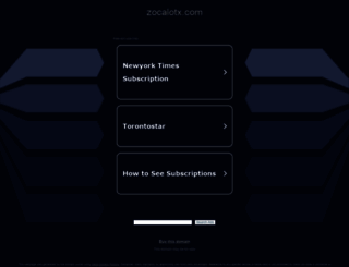 zocalotx.com screenshot