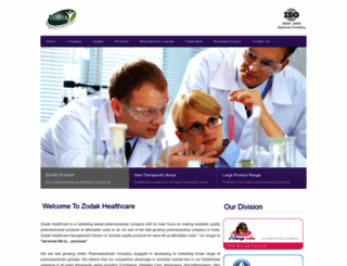 zodakhealthcare.com screenshot