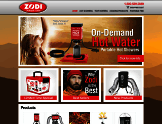 zodi.com screenshot