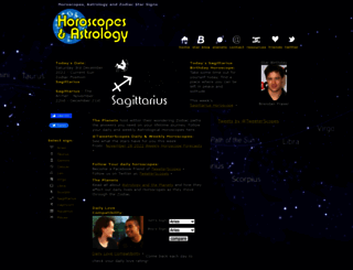 zodiac-astrology-horoscopes.com screenshot