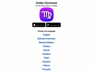 zodiac-horoscope.club screenshot