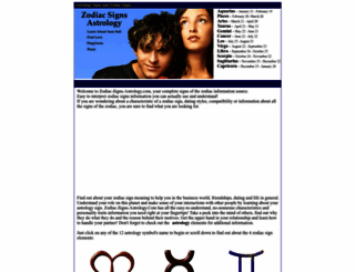 zodiac-signs-astrology.com screenshot