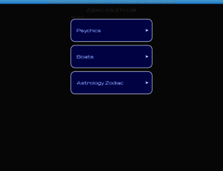 zodiac-society.com screenshot