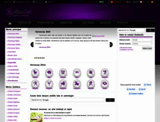 zodiac24.ro screenshot