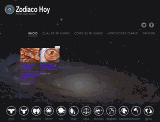 zodiacohoy.com screenshot