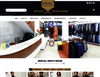 zodiactailors.com screenshot