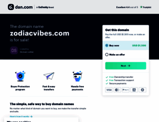 zodiacvibes.com screenshot