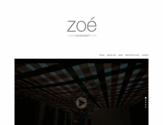 zoe-prod.com screenshot
