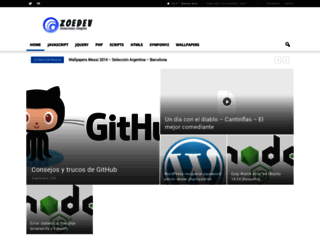 zoedev.com screenshot