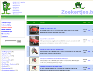 zoekertjes.be screenshot
