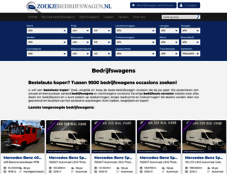 zoekjebedrijfswagen.nl screenshot