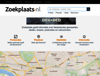 zoekplaats.nl screenshot