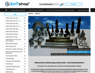zollshop.de screenshot
