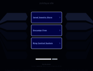 zolotaya.site screenshot