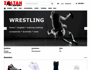zoltansport.pl screenshot