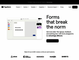 zomato.typeform.com screenshot