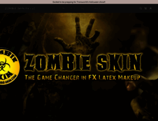 zombie-skin.com screenshot